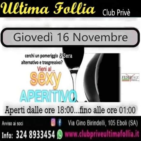 ultima follia eboli|Club Privè Ultima Follia Eboli Reels